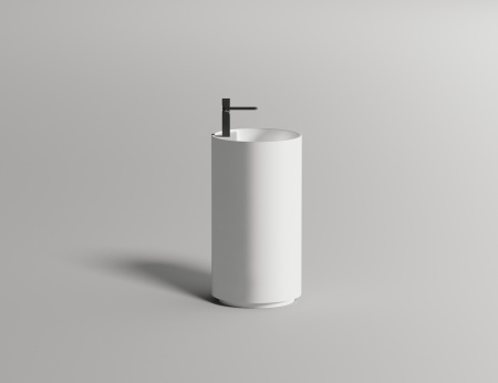 Раковина из искусственного камня Salini ARMONIA 130111SM 45х45 напольная цвет белый Раковина из искусственного камня Salini ARMONIA 130111SM 45х45 напольная цвет белый